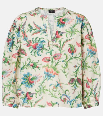 Floral cotton blouse | Etro
