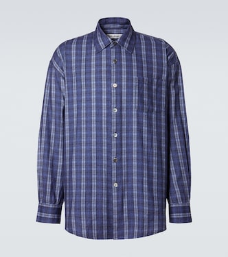 Borrowed checked cotton shirt | Our Legacy