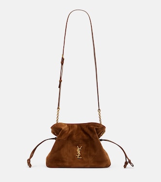 Bucket Bag Jamie Small aus Veloursleder | Saint Laurent