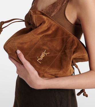 Bucket Bag Jamie Small aus Veloursleder | Saint Laurent