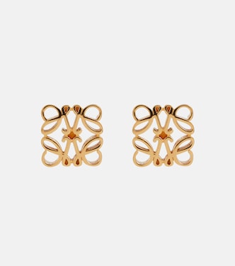 Anagram sterling silver earrings | Loewe