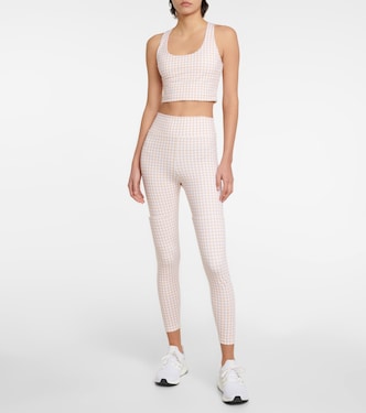 Dance houndstooth high-rise leggings | The Upside