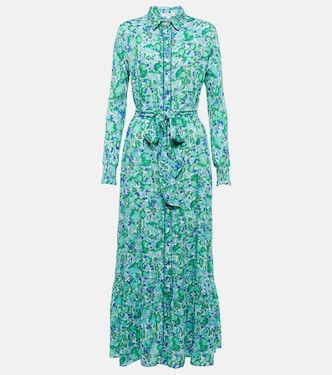 Kimi floral shirt dress | Poupette St Barth
