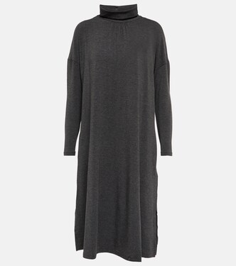 Leisure Oltre mockneck jersey midi dress | Max Mara