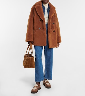 Wendbarer Mantel aus Shearling Slater | Loro Piana
