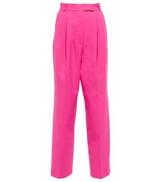Bea high-rise straight pants | The Frankie Shop