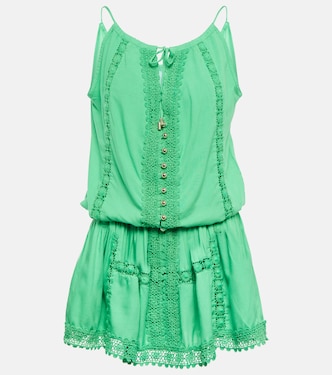 Chelsea tie-neck minidress | Melissa Odabash
