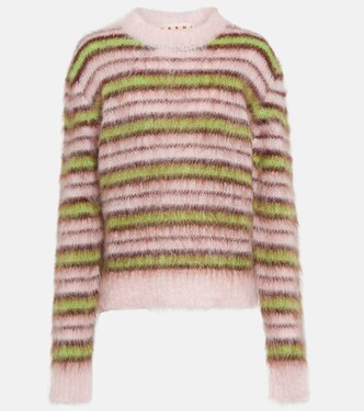 Pullover in misto mohair a righe | Marni