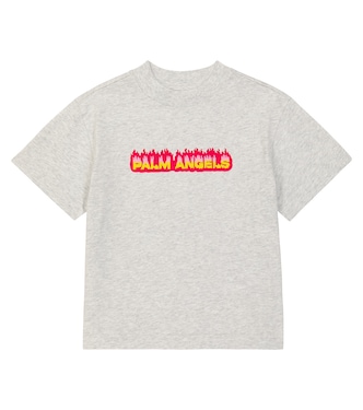 T-Shirt aus Baumwoll-Jersey | Palm Angels Kids