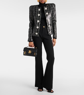 Veste en tweed à sequins | Balmain