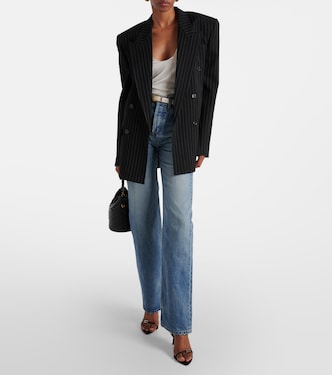 Jeans regular a vita alta | Saint Laurent