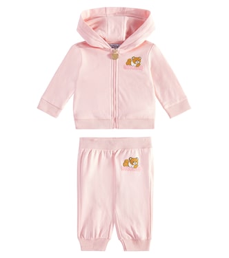 Baby - Tuta in cotone con stampa | Moschino Kids