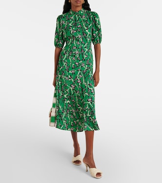 Vestido midi Stephen de jersey | Diane von Furstenberg
