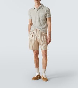 Polo de rizo de mezcla de algodón | Tom Ford