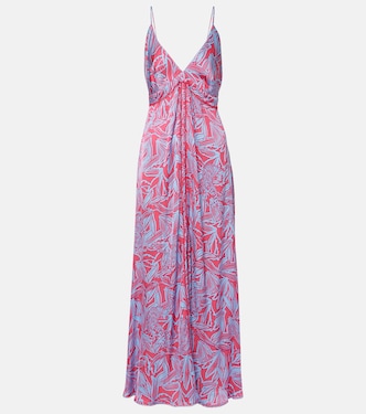Bedrucktes Maxikleid Denise | Poupette St Barth