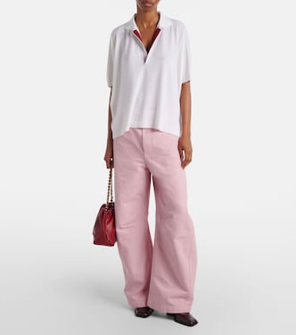 Striped wool polo sweater | Loewe