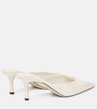 Mules Vivi 65 en cuir à effet serpent | Jimmy Choo