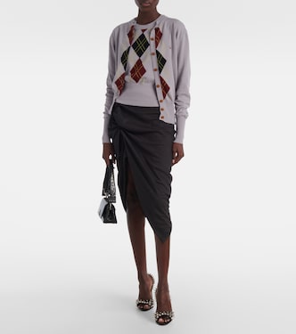 Cardigan Argyle in cotone e lana | Vivienne Westwood