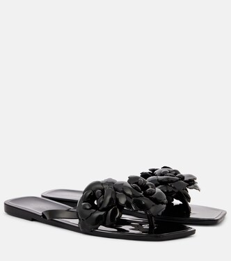 Sandali Silicone Flower con applicazioni floreali | Coperni