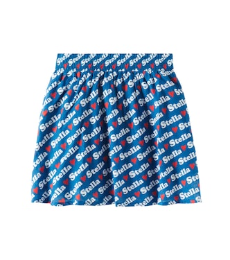 Bedruckter Rock aus Baumwolle | Stella McCartney Kids