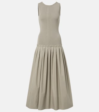 White Label Malia pleated maxi dress | Proenza Schouler