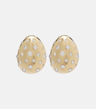 Crystal-embellished earrings | Magda Butrym