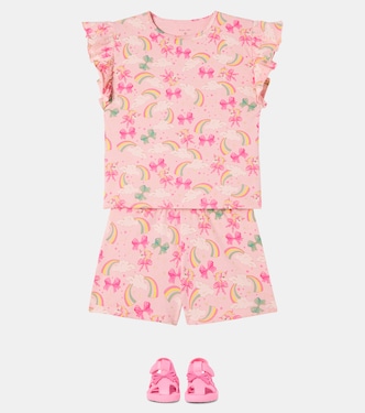 Top e shorts Lin Frill in cotone | Konges Sløjd
