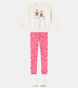 Sweat-shirt imprimé en coton | Mini Rodini