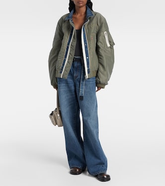 x Levi's® reversible denim and twill blouson | Sacai