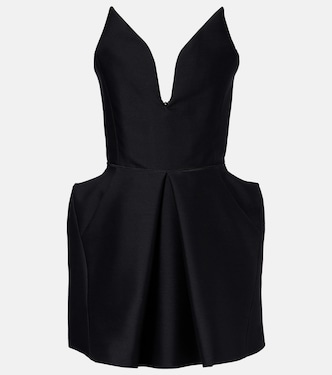 Minikleid Le Petite aus Wolle und Seide | Maticevski