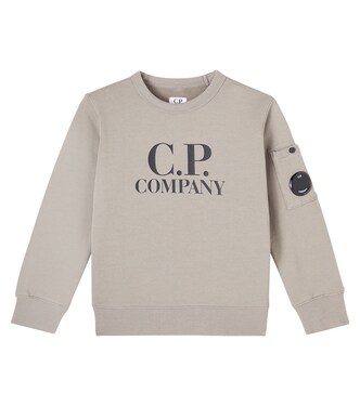 Logo cotton sweatshirt | C.P. Company Kids