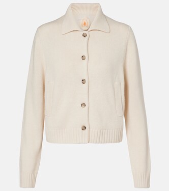 Wool and cashmere cardigan | Jardin des Orangers