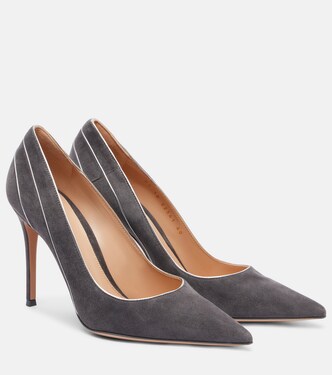 Pointy 95 스웨이드 펌프스 | Gianvito Rossi