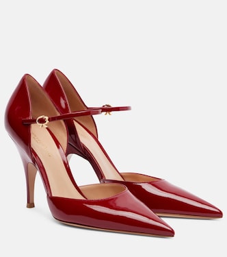 95 patent leather pumps | Gianvito Rossi