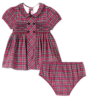 Baby Arcadia dress and bloomers set | La Coqueta