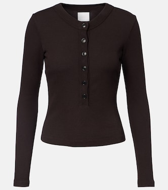 Ribbed-knit jersey top | Citizens of Humanity