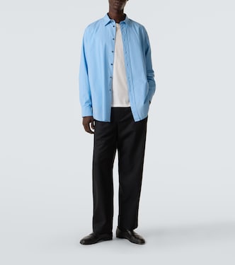 Ottis virgin wool straight pants | The Row