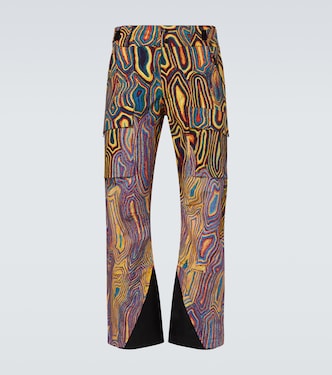 Hayden 3L printed ski pants | Aztech Mountain