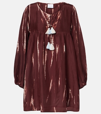 Robe Hailey tie & dye en soie | Anna Kosturova