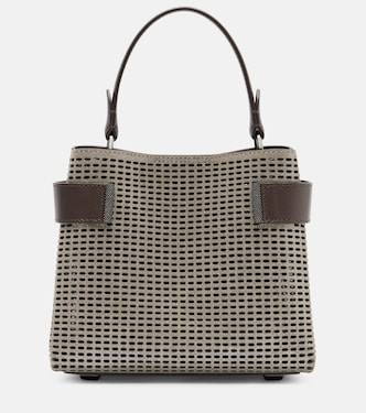 Essence Small leather top-handle bag | Brunello Cucinelli