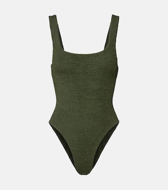Square Neck swimsuit | Hunza G