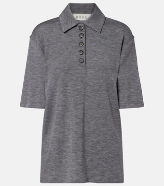 Wool polo shirt | Róhe