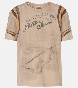 Logo cotton jersey T-shirt | Acne Studios
