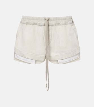 Shorts in jersey di cotone | Rick Owens