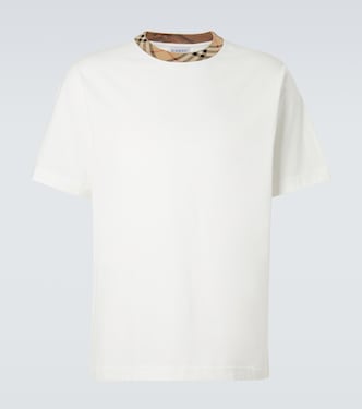 Burberry Check cotton jersey T-shirt | Burberry