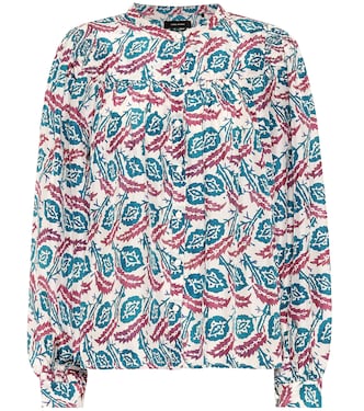 Ritonea printed silk blouse | Isabel Marant