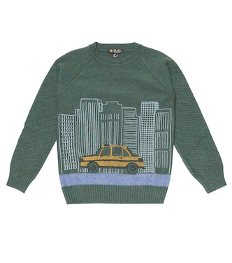 Pullover Street Skyline aus Kaschmir | Loro Piana Kids
