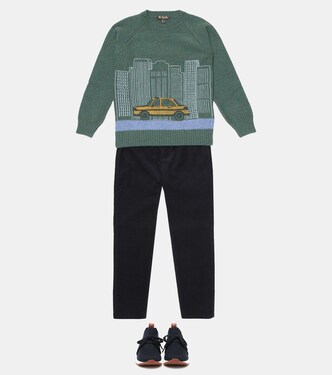 Pullover Street Skyline aus Kaschmir | Loro Piana Kids