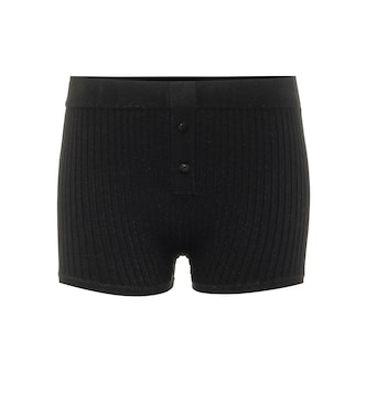 Shorts in maglia a coste | Live The Process