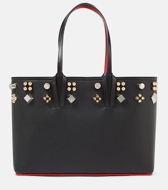 Shopper Cabata in pelle con borchie | Christian Louboutin